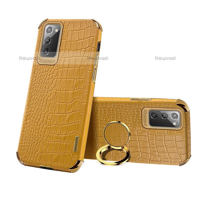 Soft Luxury Leather Snap On Case Cover XD2 for Samsung Galaxy Note 20 5G