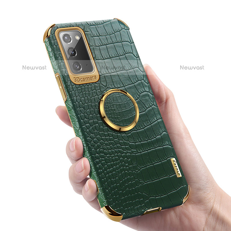 Soft Luxury Leather Snap On Case Cover XD2 for Samsung Galaxy Note 20 5G