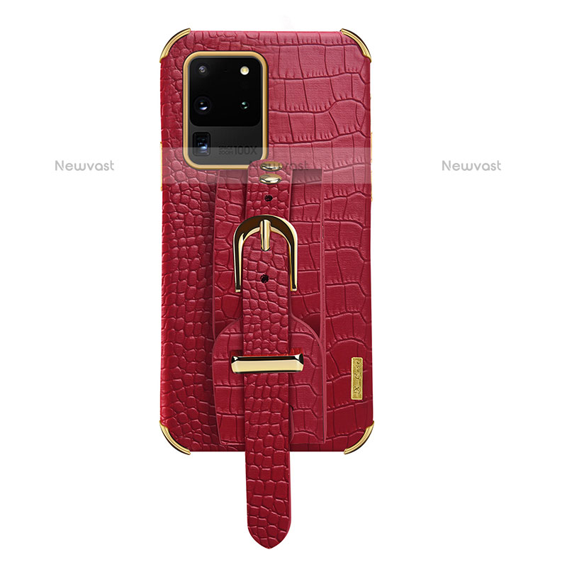 Soft Luxury Leather Snap On Case Cover XD2 for Samsung Galaxy S20 Ultra
