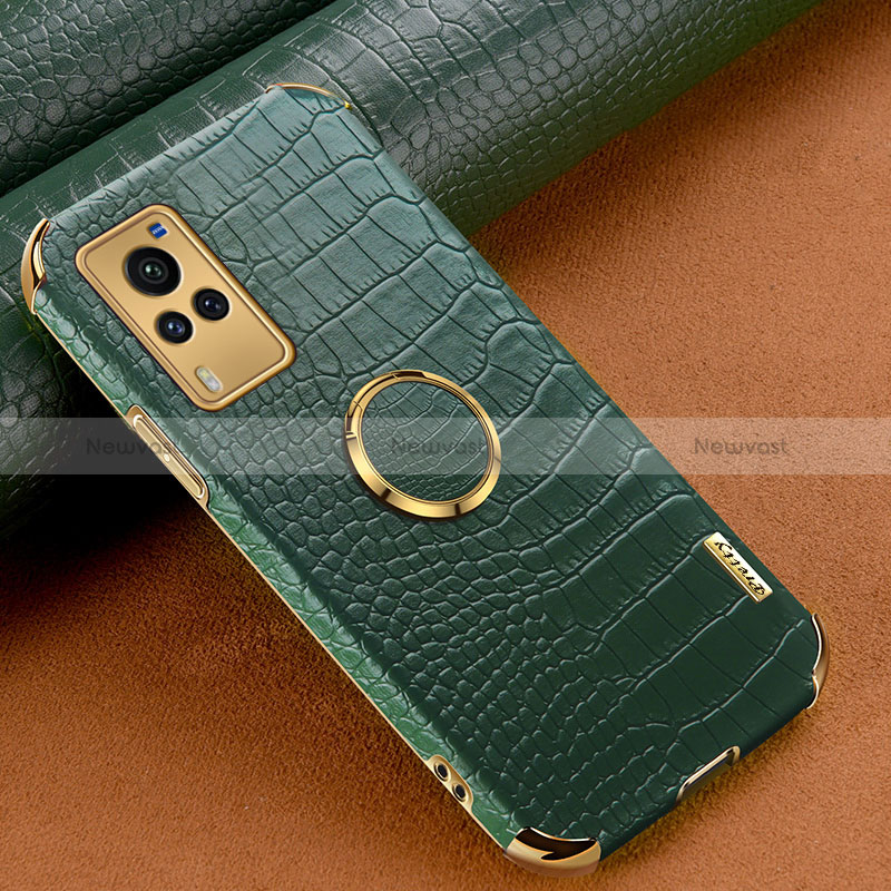 Soft Luxury Leather Snap On Case Cover XD2 for Vivo X60 Pro 5G