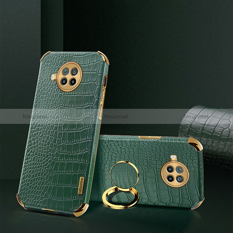 Soft Luxury Leather Snap On Case Cover XD2 for Xiaomi Mi 10T Lite 5G Green
