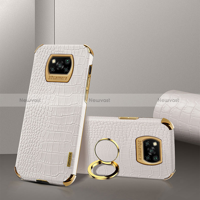 Soft Luxury Leather Snap On Case Cover XD2 for Xiaomi Poco X3