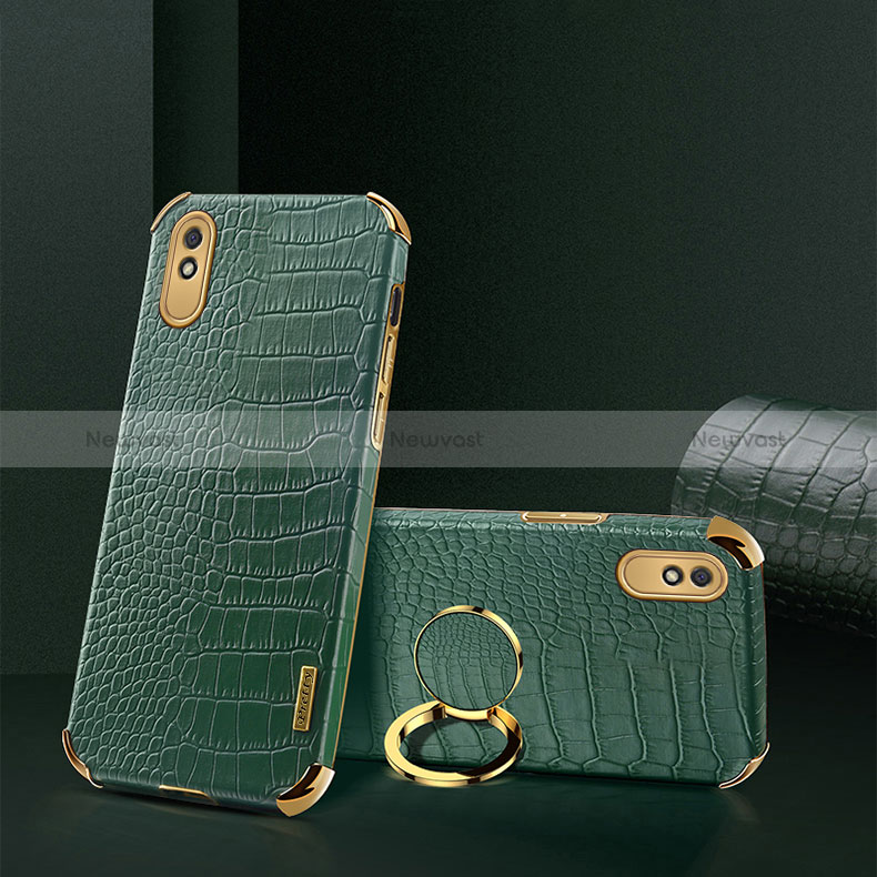 Soft Luxury Leather Snap On Case Cover XD2 for Xiaomi Redmi 9A