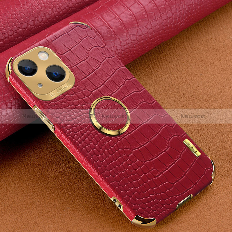 Soft Luxury Leather Snap On Case Cover XD3 for Apple iPhone 14 Plus
