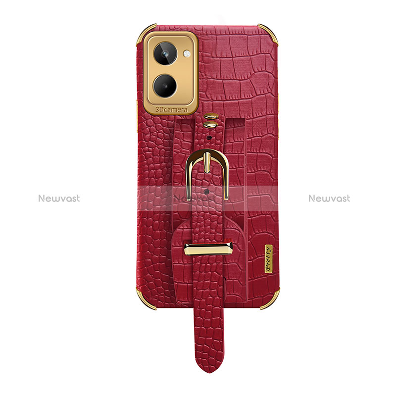 Soft Luxury Leather Snap On Case Cover XD3 for Realme 10 4G
