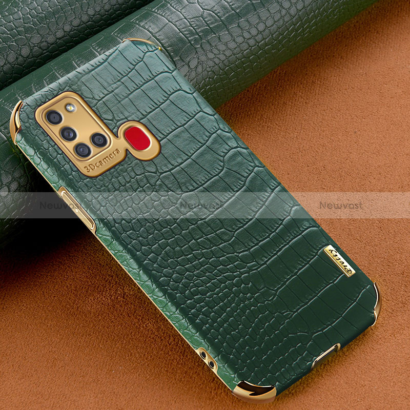 Soft Luxury Leather Snap On Case Cover XD3 for Samsung Galaxy A21s