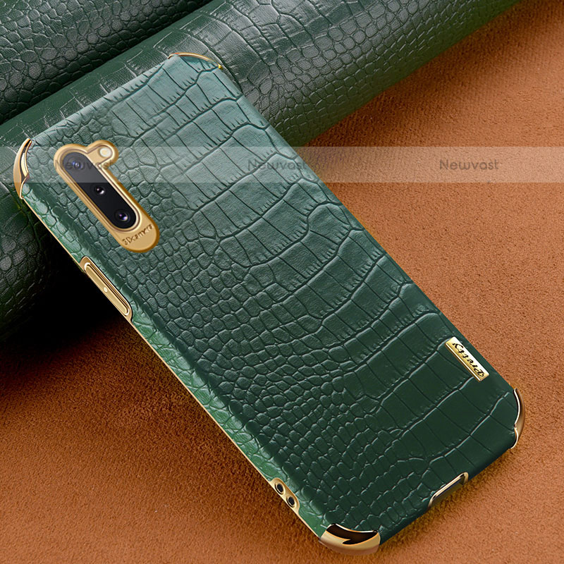 Soft Luxury Leather Snap On Case Cover XD3 for Samsung Galaxy Note 10 5G