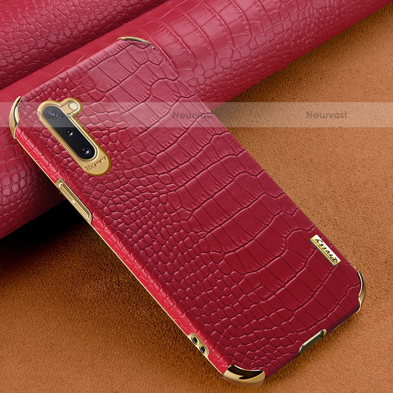 Soft Luxury Leather Snap On Case Cover XD3 for Samsung Galaxy Note 10 5G