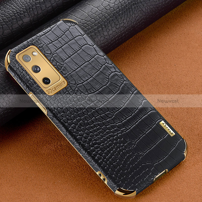 Soft Luxury Leather Snap On Case Cover XD3 for Samsung Galaxy S20 FE 5G