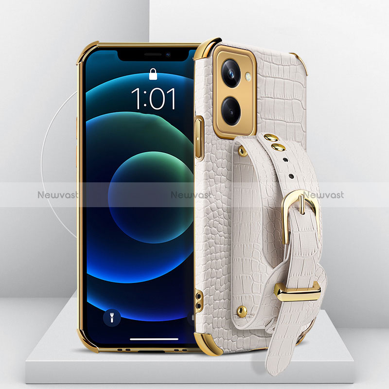 Soft Luxury Leather Snap On Case Cover XD4 for Realme 10 Pro 5G