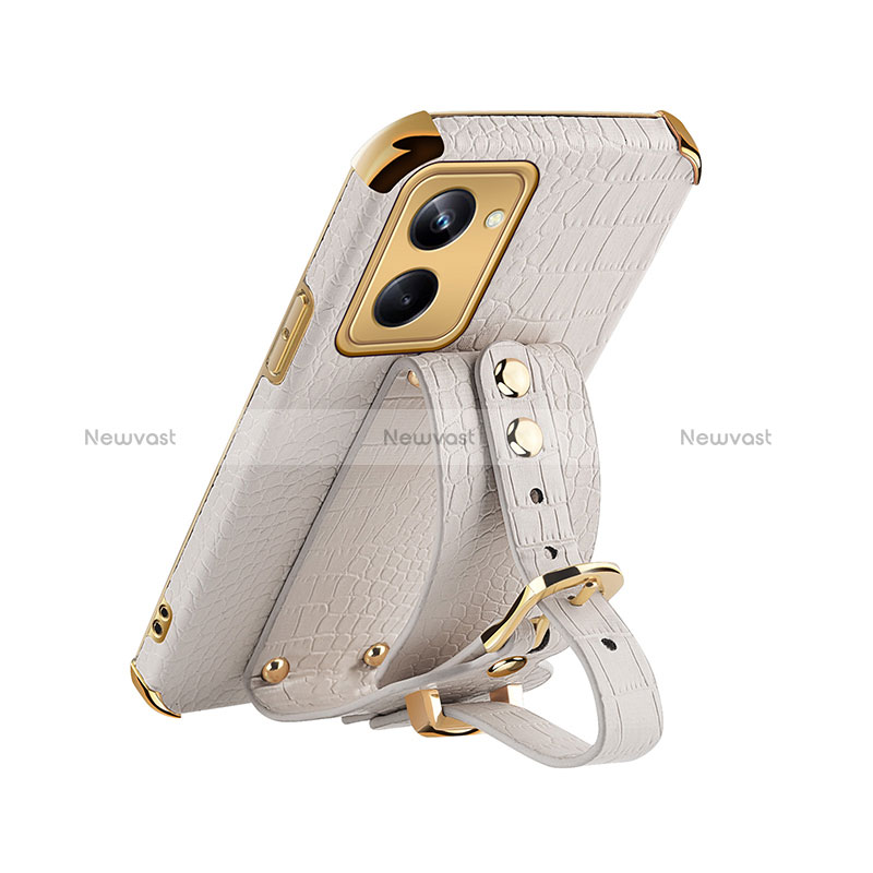 Soft Luxury Leather Snap On Case Cover XD4 for Realme 10 Pro 5G