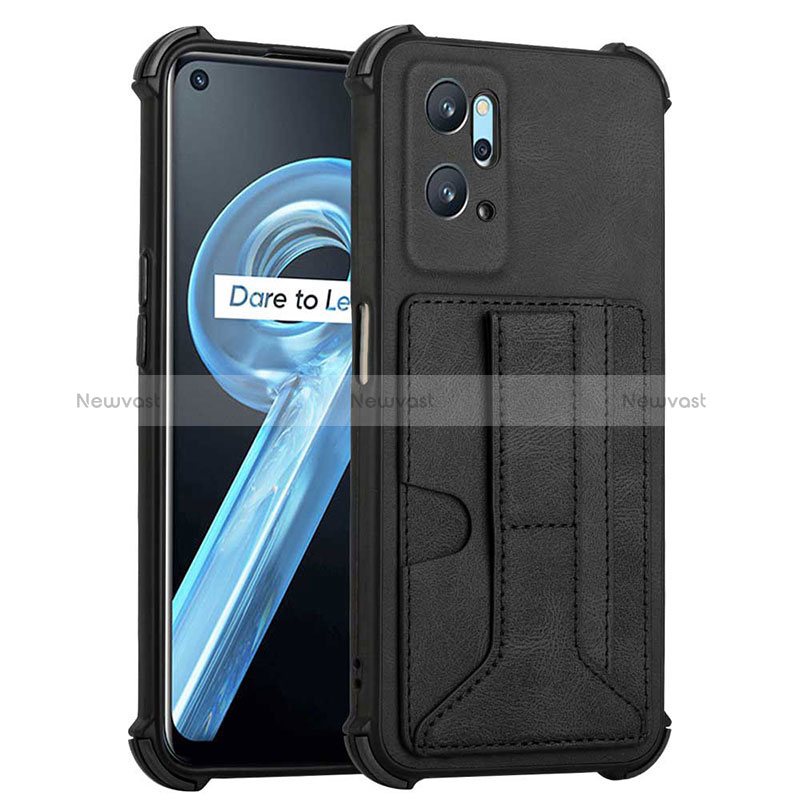 Soft Luxury Leather Snap On Case Cover Y01B for Realme 9i 4G