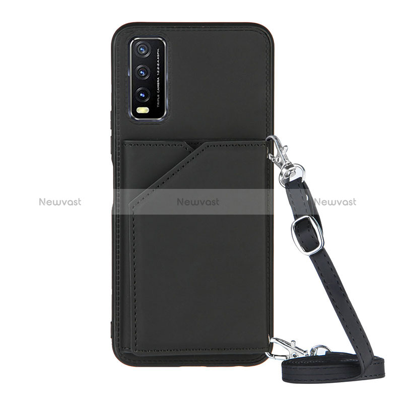 Soft Luxury Leather Snap On Case Cover Y01B for Vivo Y20