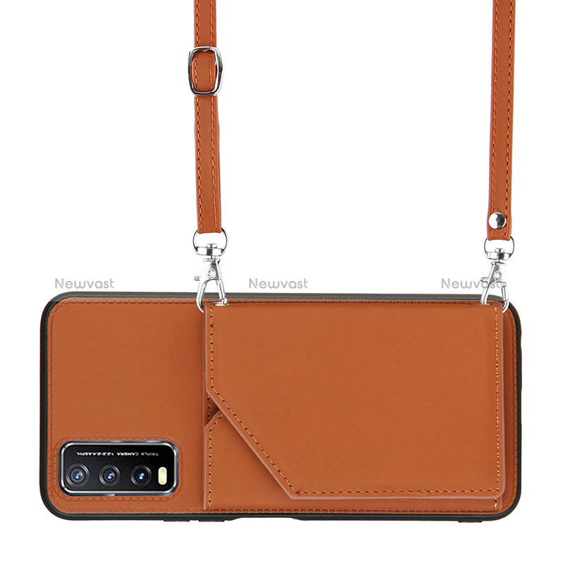 Soft Luxury Leather Snap On Case Cover Y01B for Vivo Y20