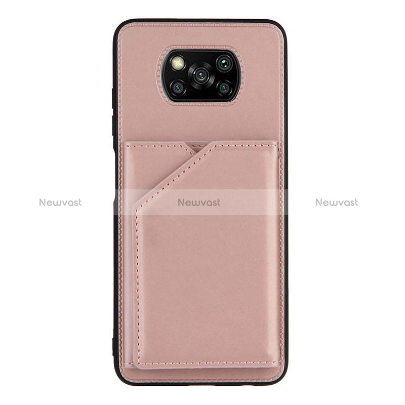 Soft Luxury Leather Snap On Case Cover Y01B for Xiaomi Poco X3 NFC