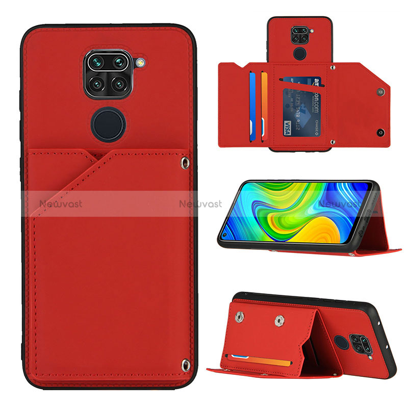Soft Luxury Leather Snap On Case Cover Y01B for Xiaomi Redmi 10X 4G