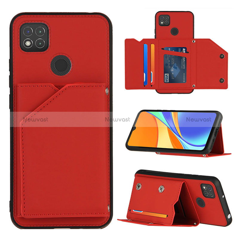Soft Luxury Leather Snap On Case Cover Y01B for Xiaomi Redmi 9C