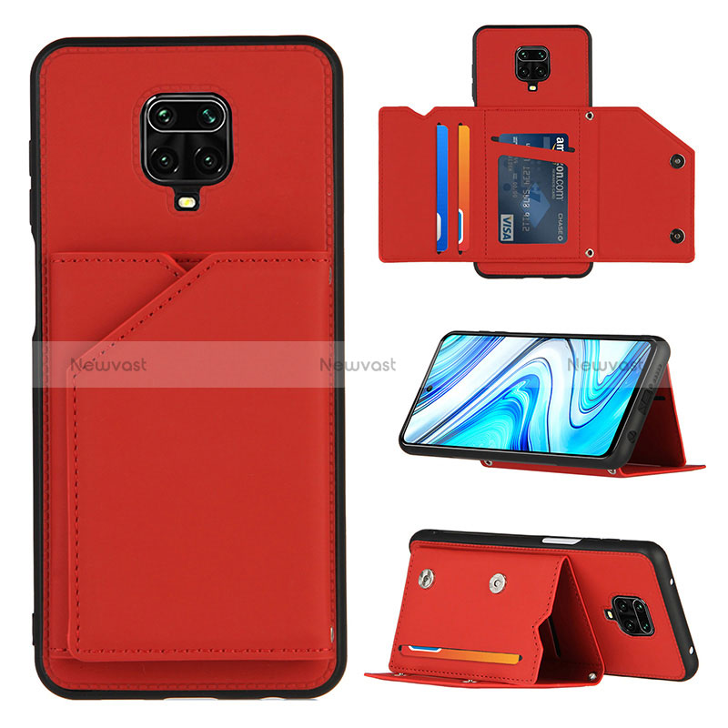 Soft Luxury Leather Snap On Case Cover Y01B for Xiaomi Redmi Note 9 Pro