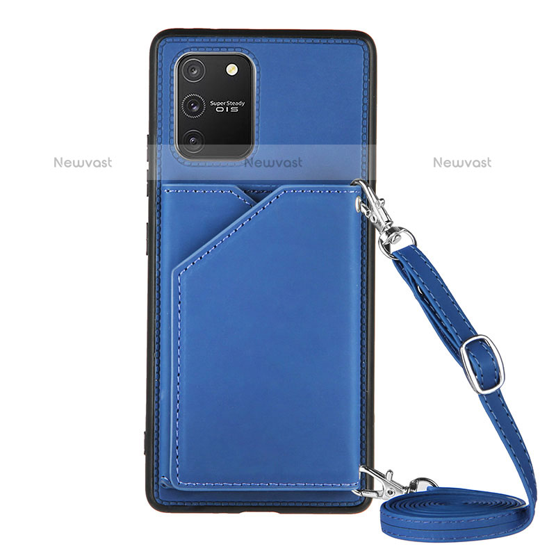 Soft Luxury Leather Snap On Case Cover Y02B for Samsung Galaxy A91