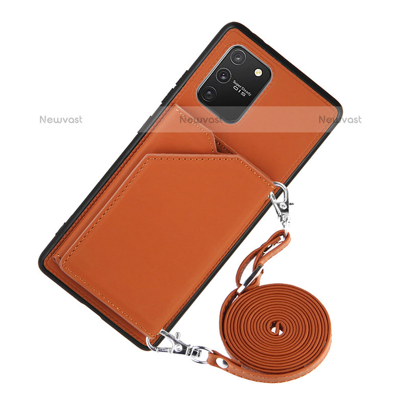 Soft Luxury Leather Snap On Case Cover Y02B for Samsung Galaxy A91