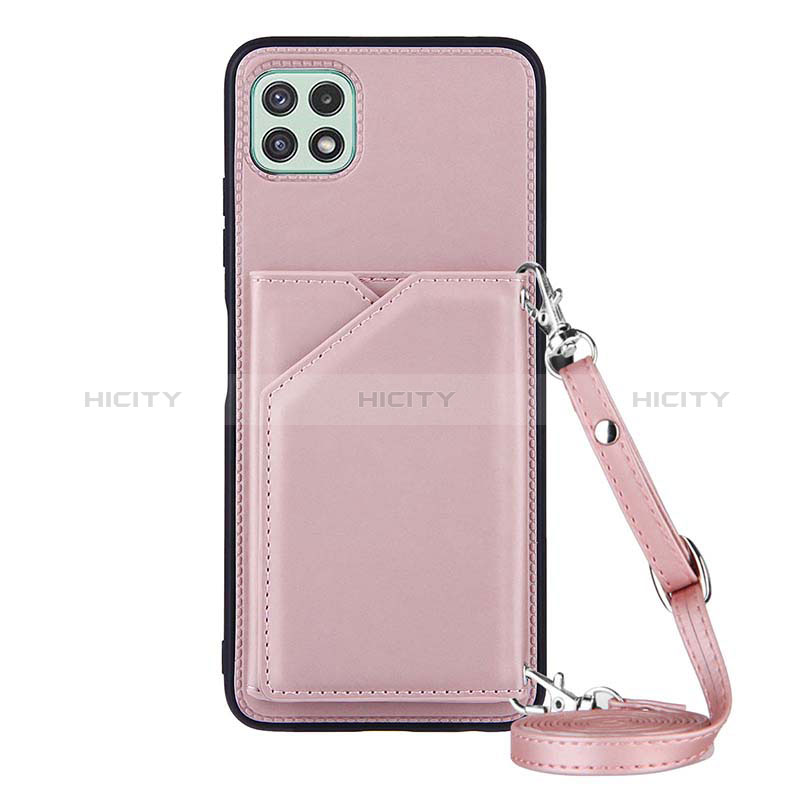 Soft Luxury Leather Snap On Case Cover Y02B for Samsung Galaxy F42 5G