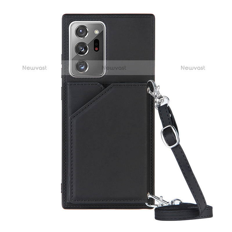 Soft Luxury Leather Snap On Case Cover Y02B for Samsung Galaxy Note 20 Ultra 5G