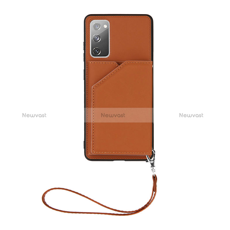 Soft Luxury Leather Snap On Case Cover Y03B for Samsung Galaxy S20 Lite 5G