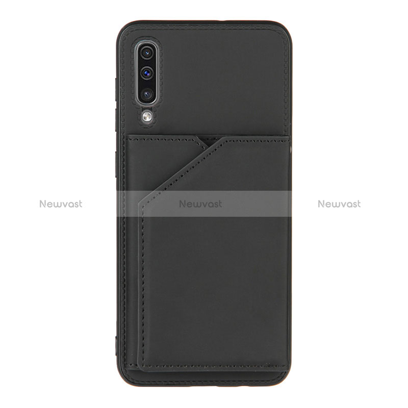 Soft Luxury Leather Snap On Case Cover Y04B for Samsung Galaxy A50