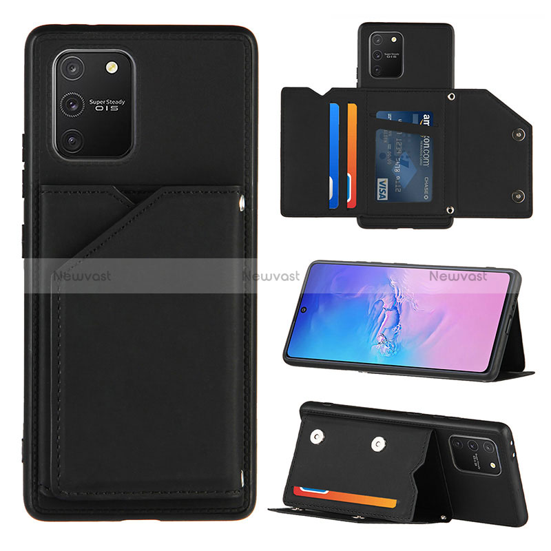 Soft Luxury Leather Snap On Case Cover Y04B for Samsung Galaxy S10 Lite