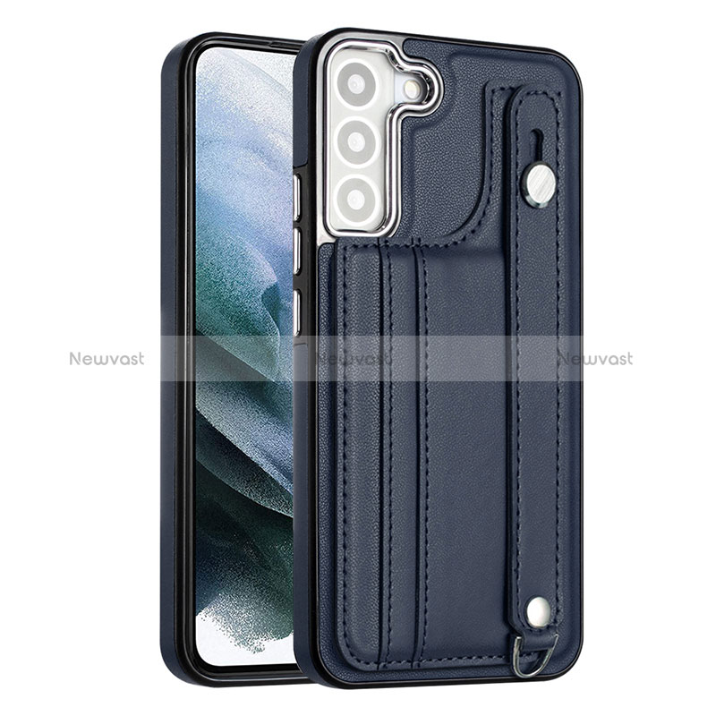 Soft Luxury Leather Snap On Case Cover YB1 for Samsung Galaxy S21 FE 5G