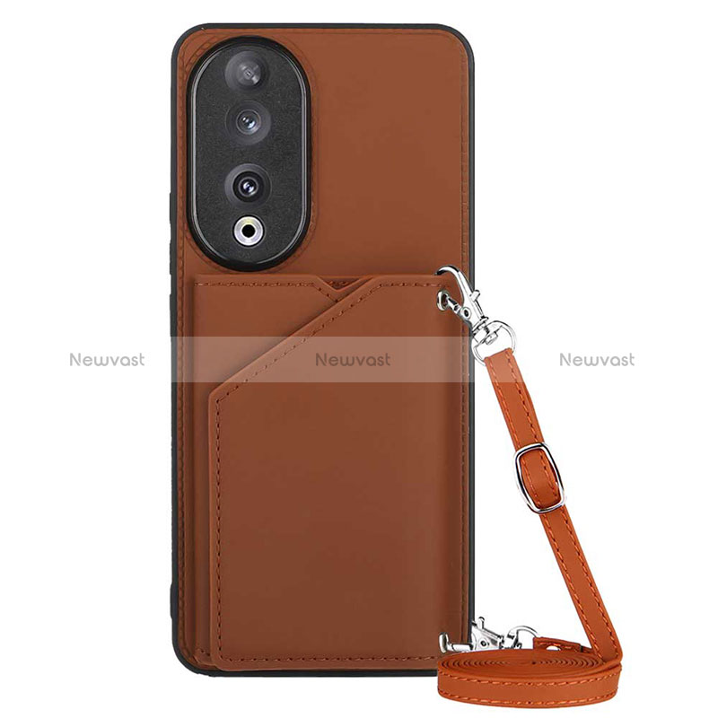 Soft Luxury Leather Snap On Case Cover YB3 for Huawei Honor 90 5G