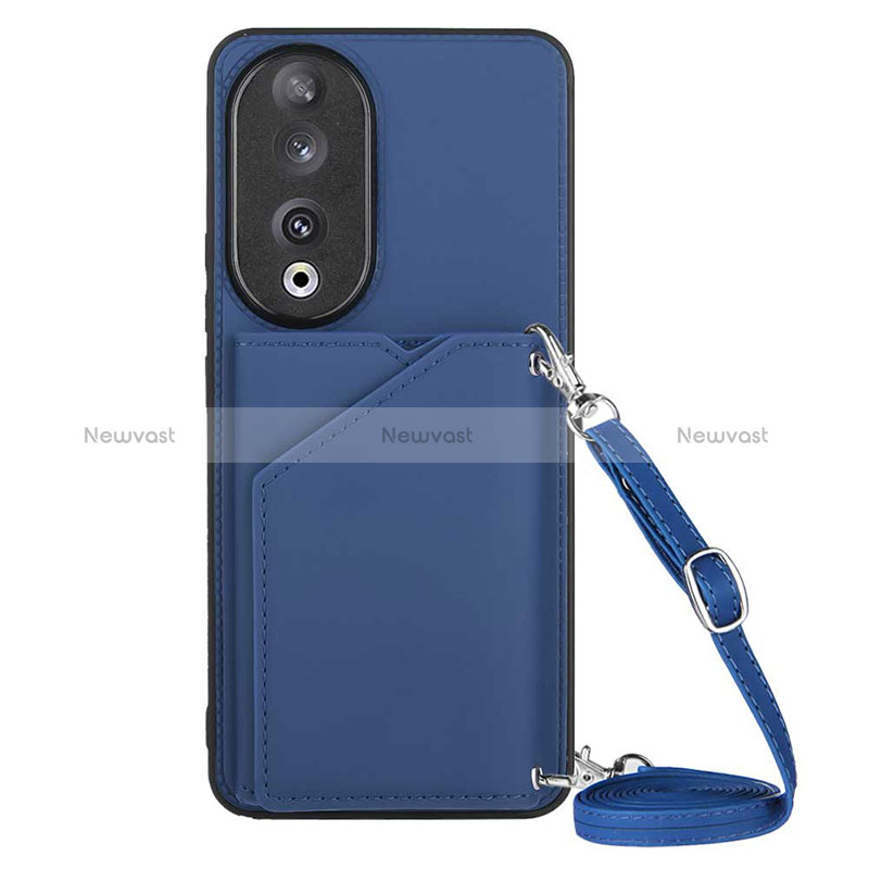 Soft Luxury Leather Snap On Case Cover YB3 for Huawei Honor 90 5G
