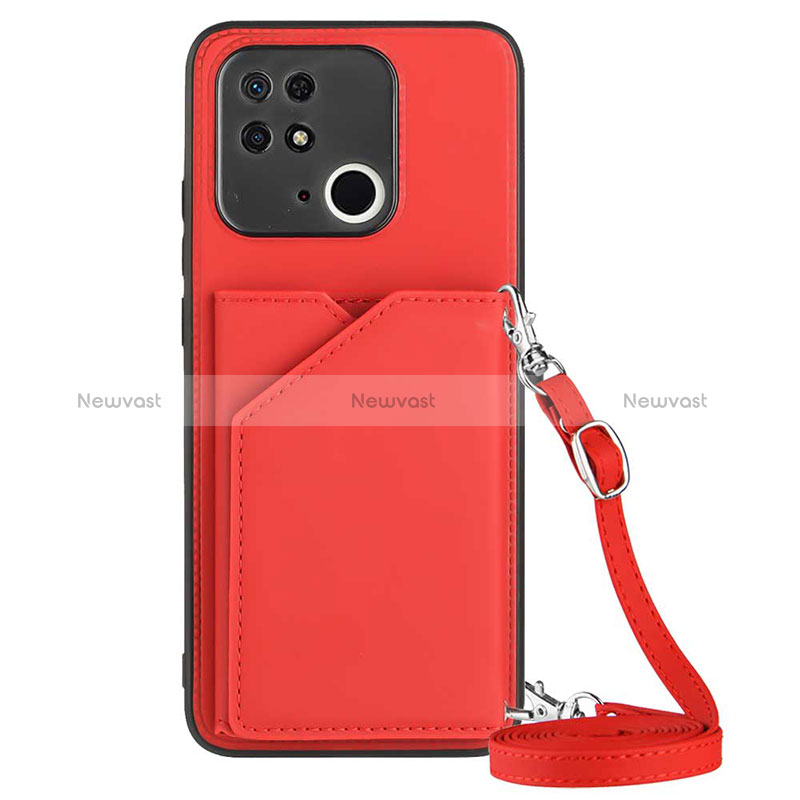 Soft Luxury Leather Snap On Case Cover YB3 for Xiaomi Redmi 10C 4G