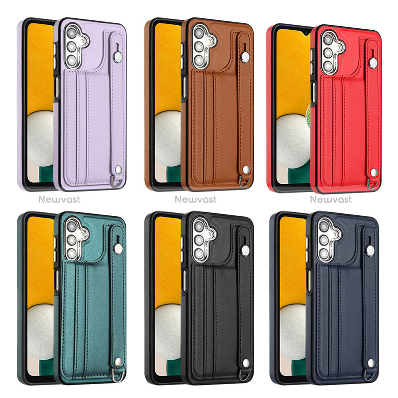 Soft Luxury Leather Snap On Case Cover YB4 for Samsung Galaxy A14 5G