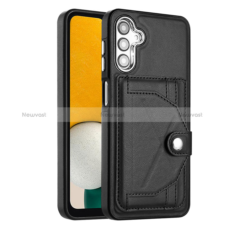 Soft Luxury Leather Snap On Case Cover YB5 for Samsung Galaxy A14 5G