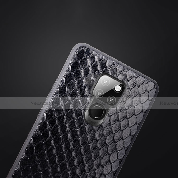 Soft Luxury Leather Snap On Case Cover Z01 for Huawei Mate 20 X 5G