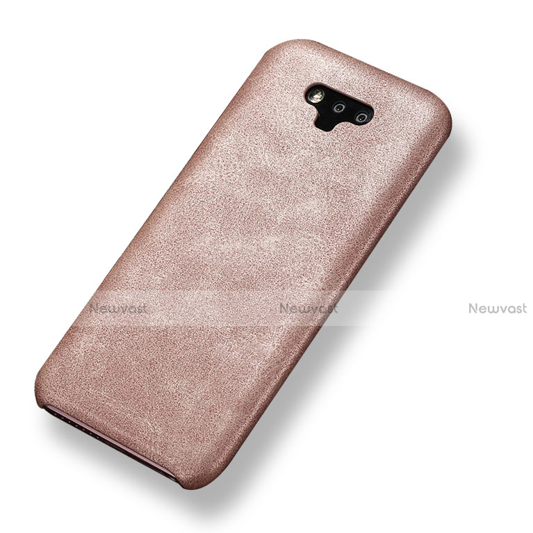 Soft Luxury Leather Snap On Case L01 for Huawei Honor Magic Brown