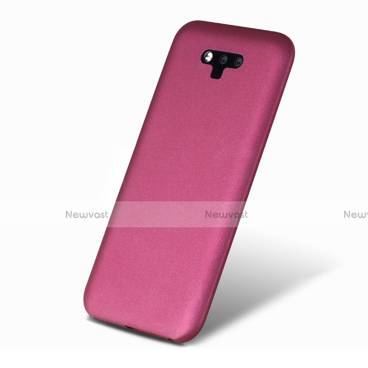 Soft Luxury Leather Snap On Case L01 for Huawei Honor Magic Hot Pink