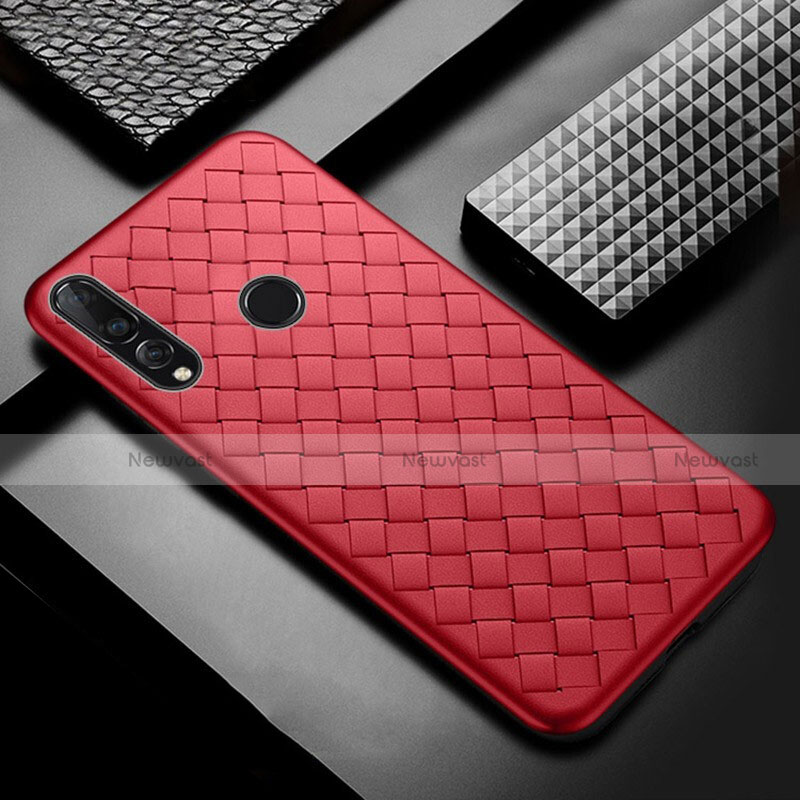 Soft Silicone Gel Leather Snap On Case Cover A01 for Huawei Enjoy 9s