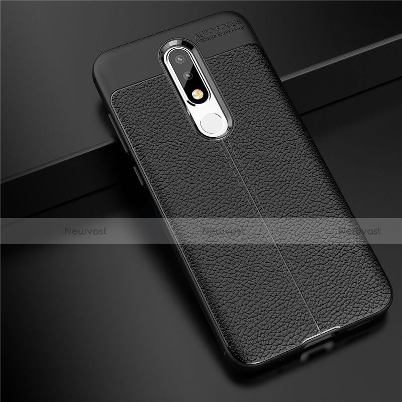 Soft Silicone Gel Leather Snap On Case Cover A01 for Nokia X5