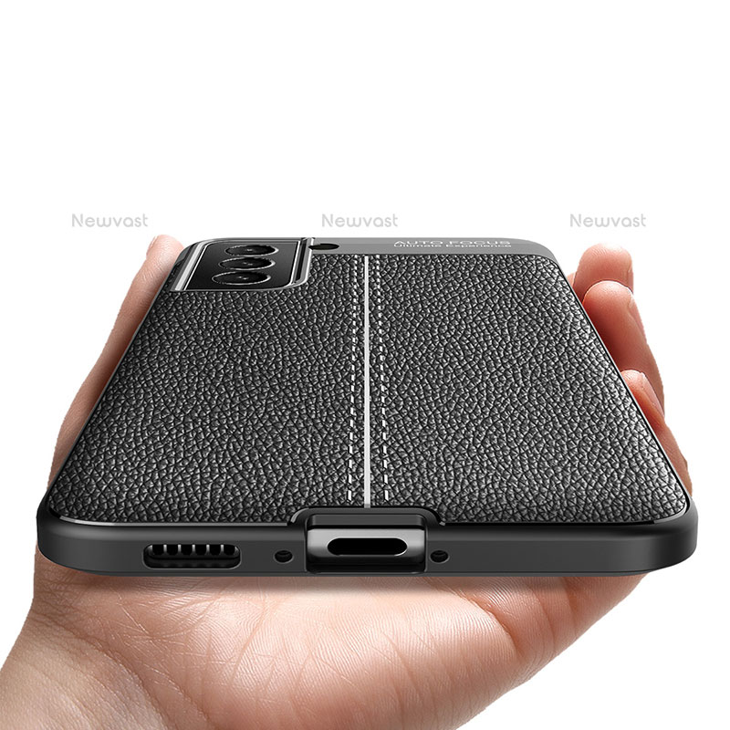 Soft Silicone Gel Leather Snap On Case Cover A01 for Samsung Galaxy S21 5G