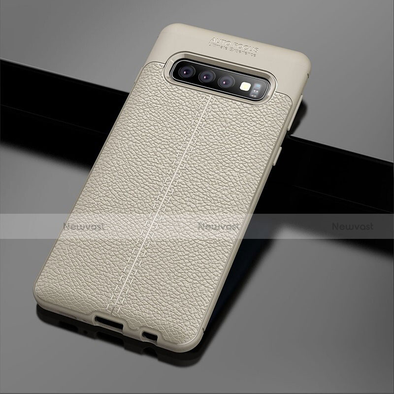 Soft Silicone Gel Leather Snap On Case Cover A02 for Samsung Galaxy S10