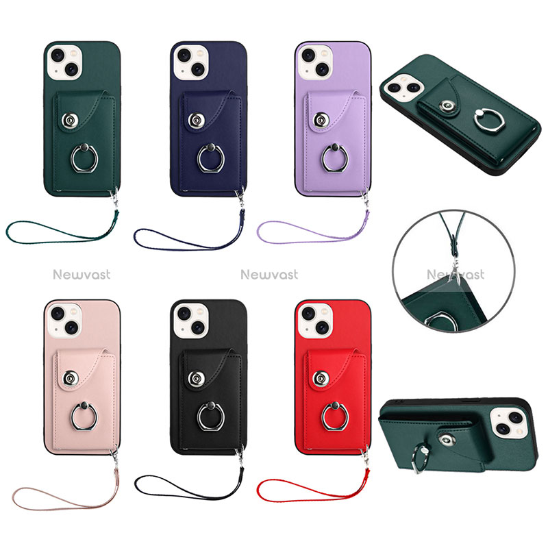 Soft Silicone Gel Leather Snap On Case Cover BF1 for Apple iPhone 14