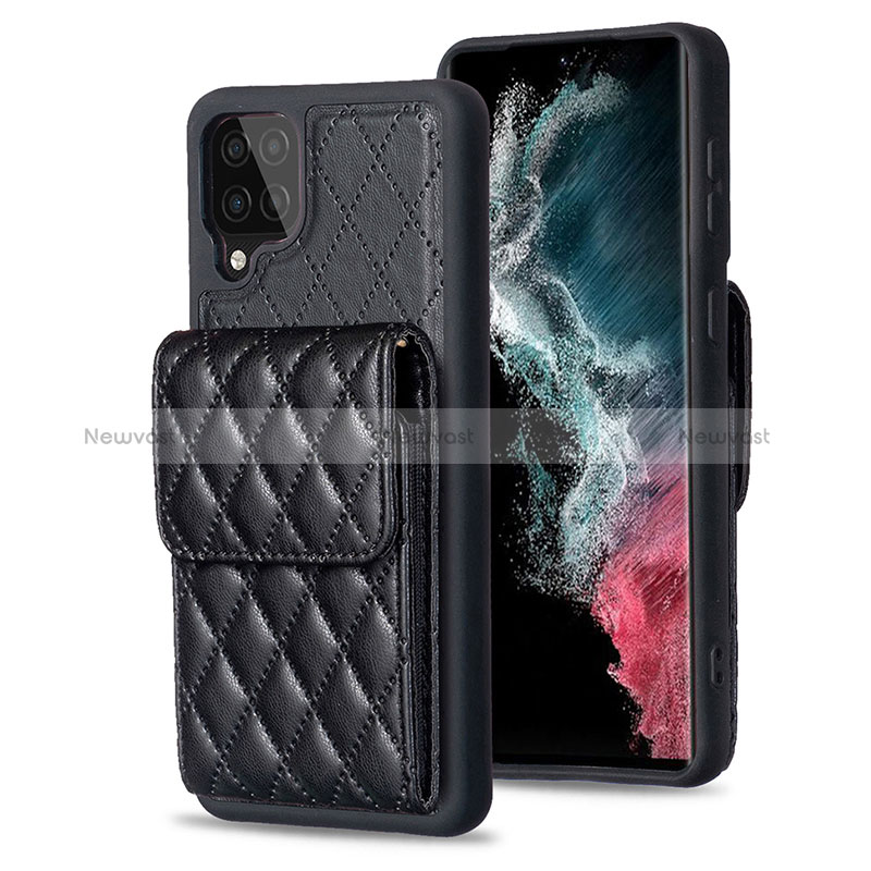 Soft Silicone Gel Leather Snap On Case Cover BF6 for Samsung Galaxy A12