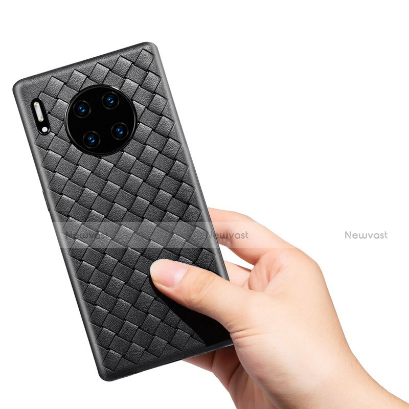 Soft Silicone Gel Leather Snap On Case Cover D01 for Huawei Mate 30