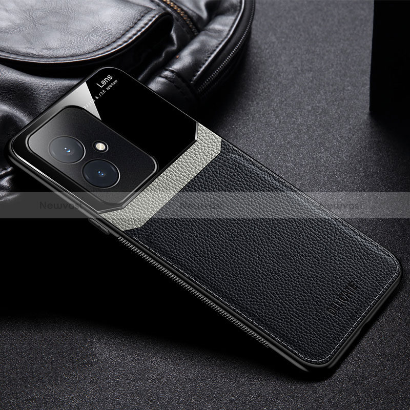 Soft Silicone Gel Leather Snap On Case Cover FL1 for Huawei Honor 100 5G
