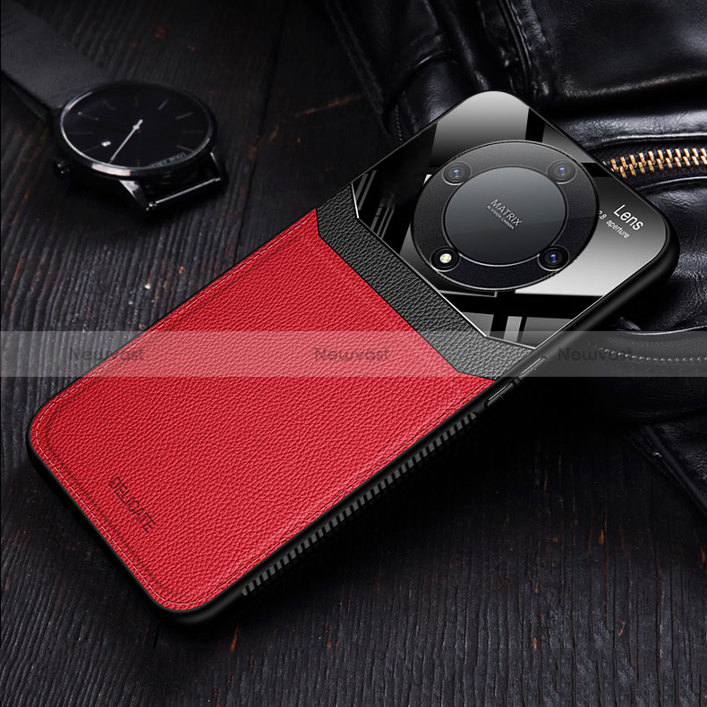 Soft Silicone Gel Leather Snap On Case Cover FL1 for Huawei Honor Magic5 Lite 5G