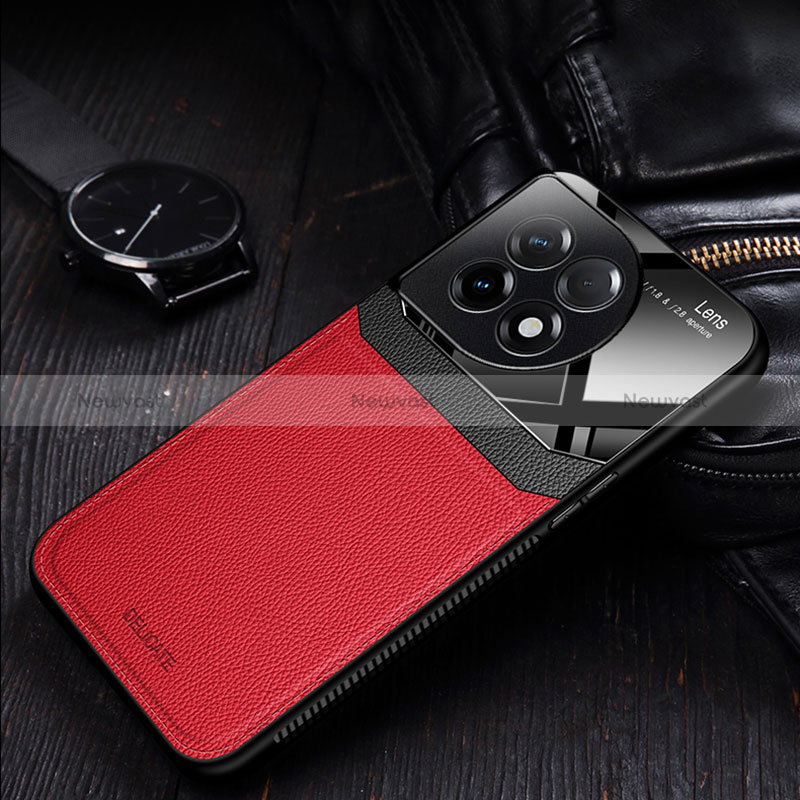 Soft Silicone Gel Leather Snap On Case Cover FL1 for OnePlus 11 5G