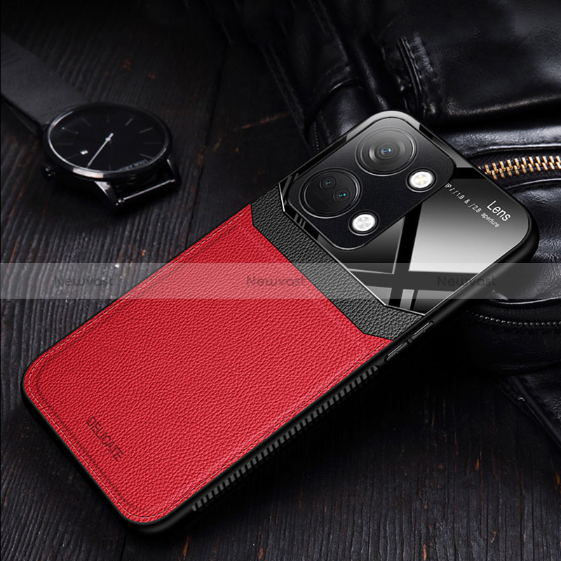 Soft Silicone Gel Leather Snap On Case Cover FL1 for OnePlus Ace 2V 5G
