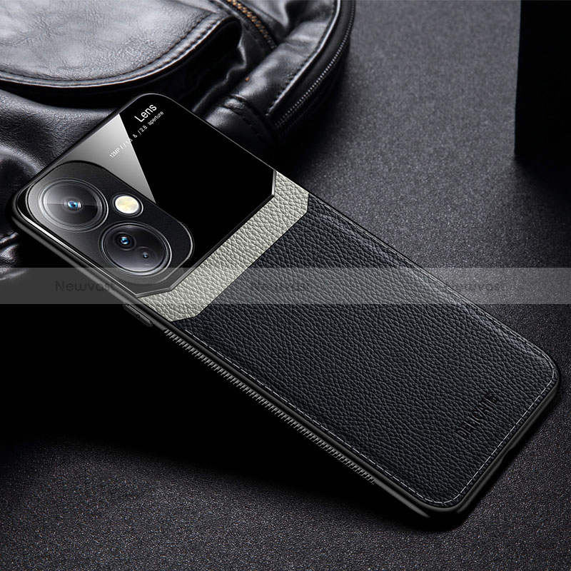 Soft Silicone Gel Leather Snap On Case Cover FL1 for OnePlus Nord CE 3 5G